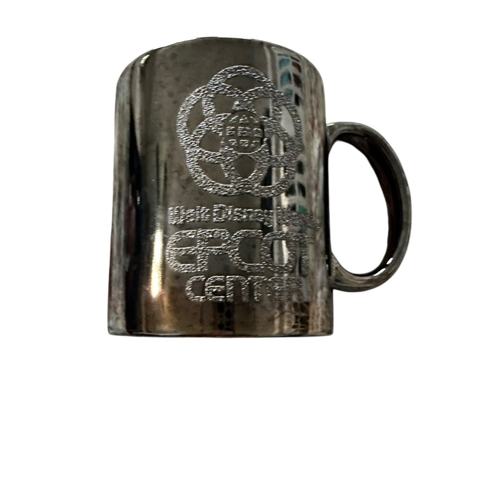 Walt Disney EPCOT Center Silver Mug
